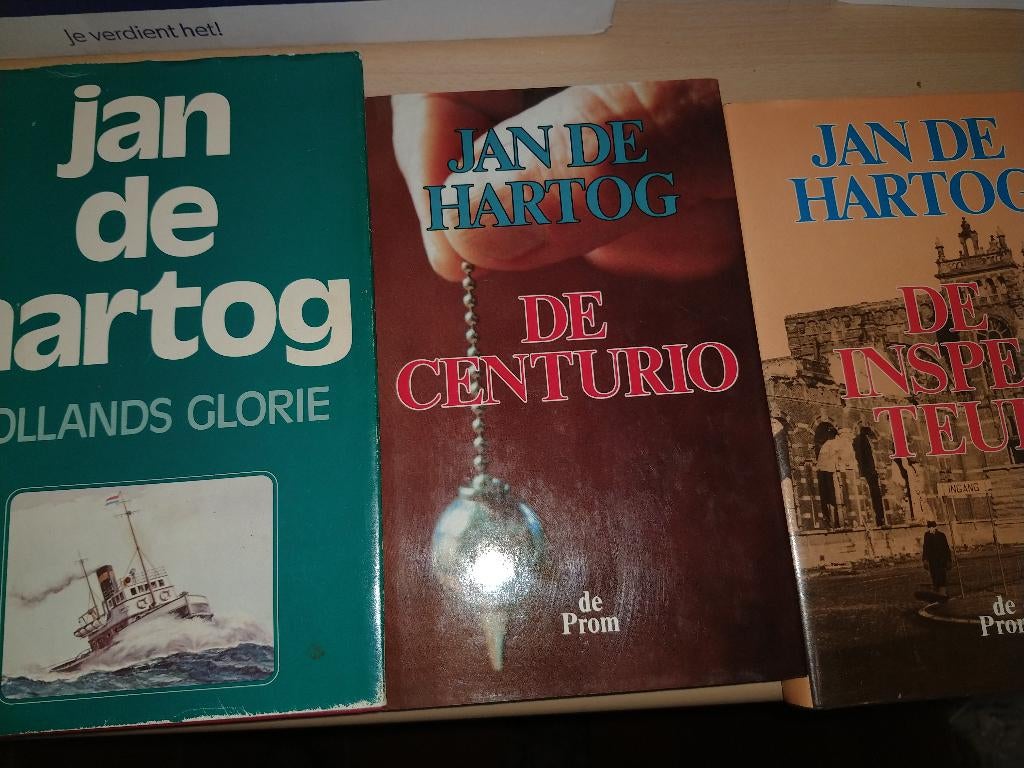 Jan den hartog de inspecteur eur 3,50. De andere boeken op d, Ophalen of Verzenden, Gelezen