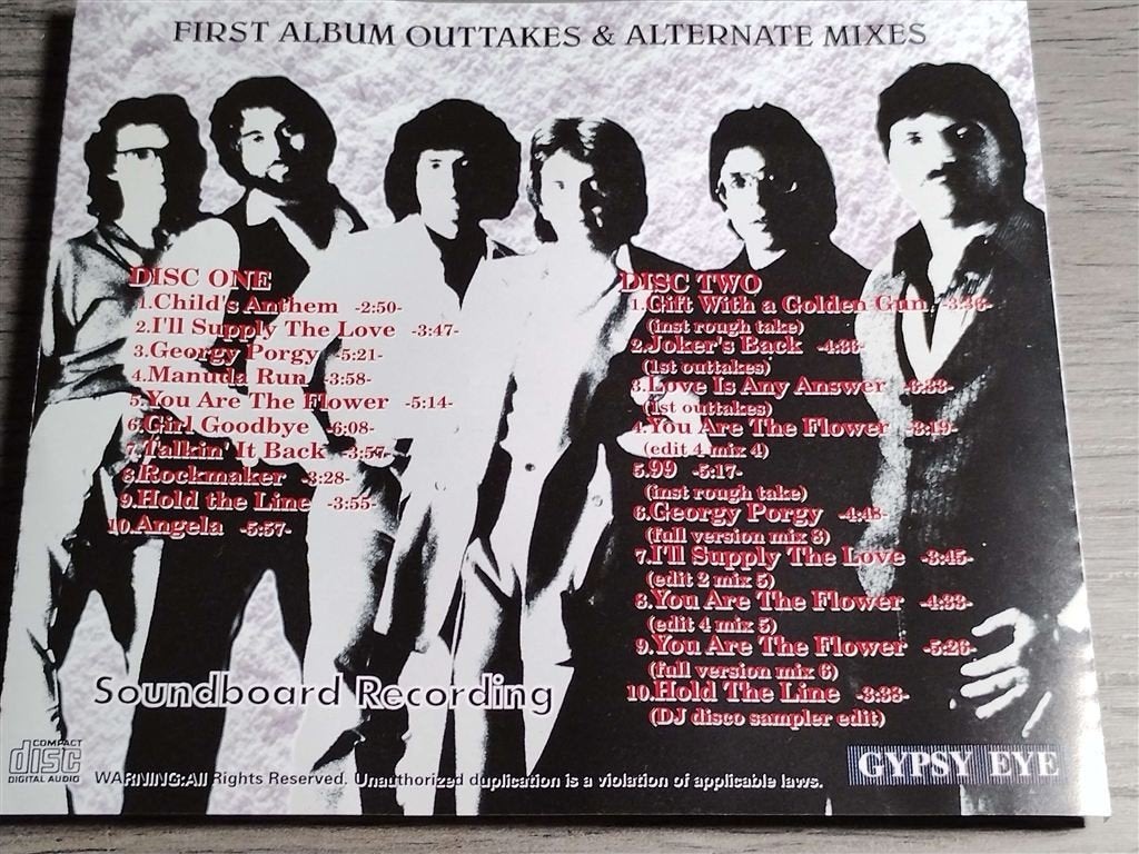 Toto – Another Side Of Line [2 CD Onoficieel Japan], Ophalen of Verzenden, Zo goed als nieuw, Poprock