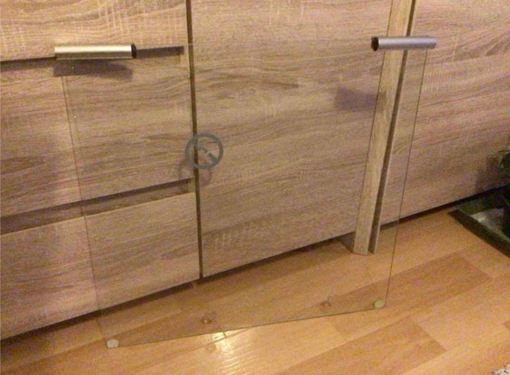 Bosch 🌺 Glasplaat van Achterzijde Kookplaat, Witgoed en Apparatuur, Fornuizen, Zo goed als nieuw, Inbouw, Gas, 4 kookzones, Minder dan 85 cm
