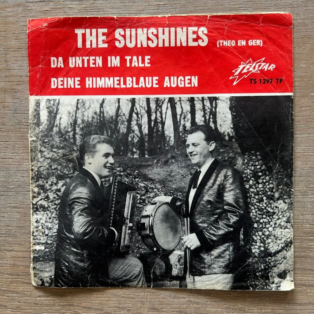 Telstar TS1297TF - The Sunshines Theo en Ger - Unten im Tale, Ophalen, Gebruikt, 7 inch, Fotohoes