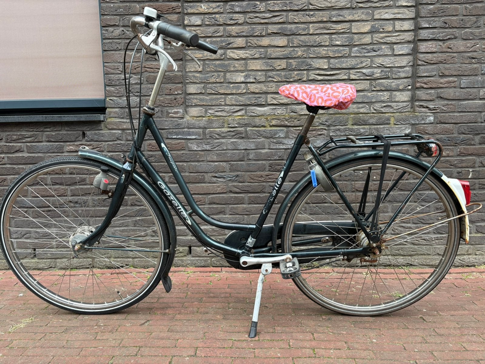Stevige Gazelle Impala met versnellingen en framemaat 54 cm, Fietsen en Brommers, Ophalen, (Extra) lage instap, Gazelle, Trommelrem