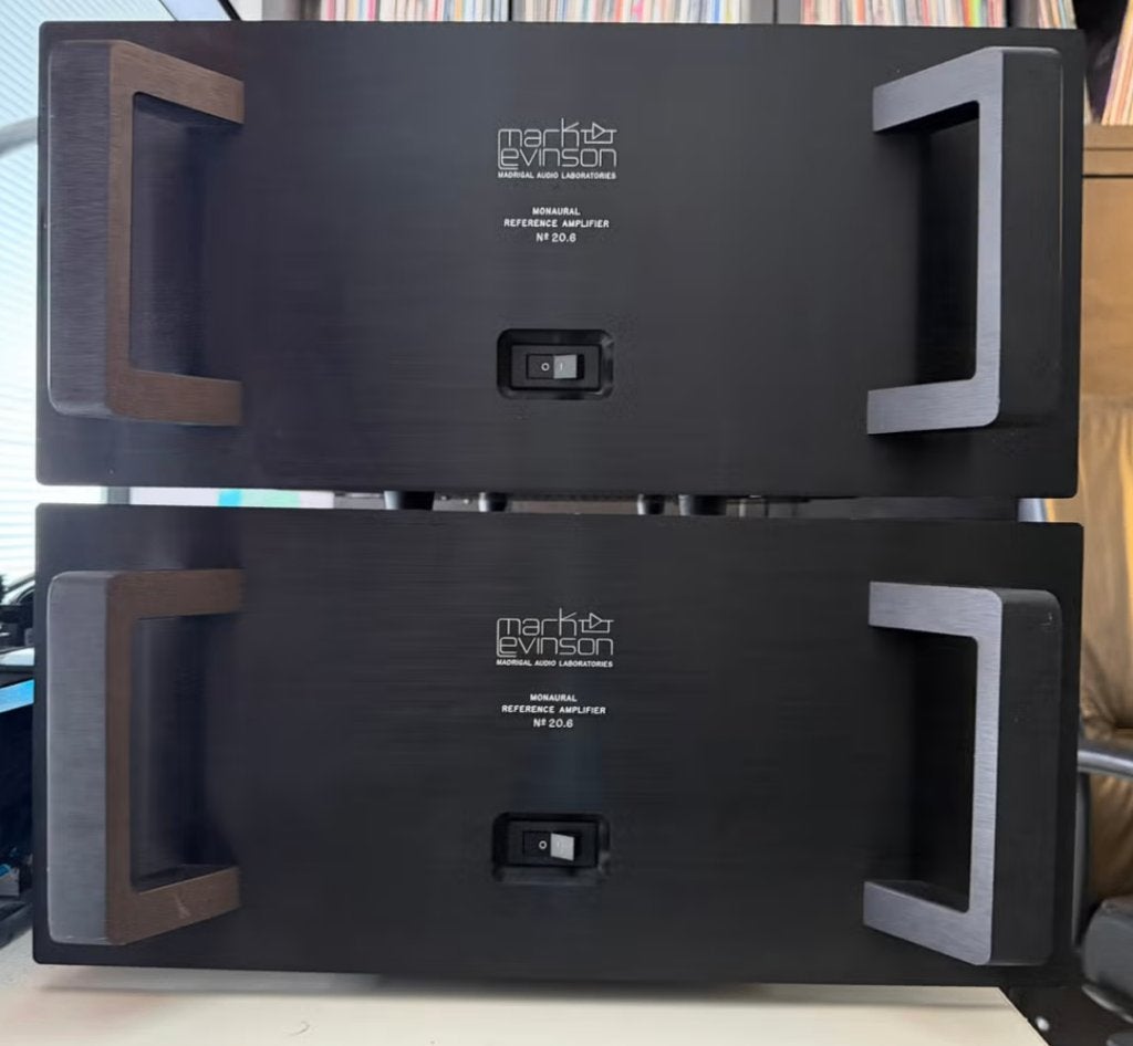Set Mark Levinson 20.6 Class A mono's in perfecte conditie, Gebruikt, Onbekend, Mark Levinson, Onbekend