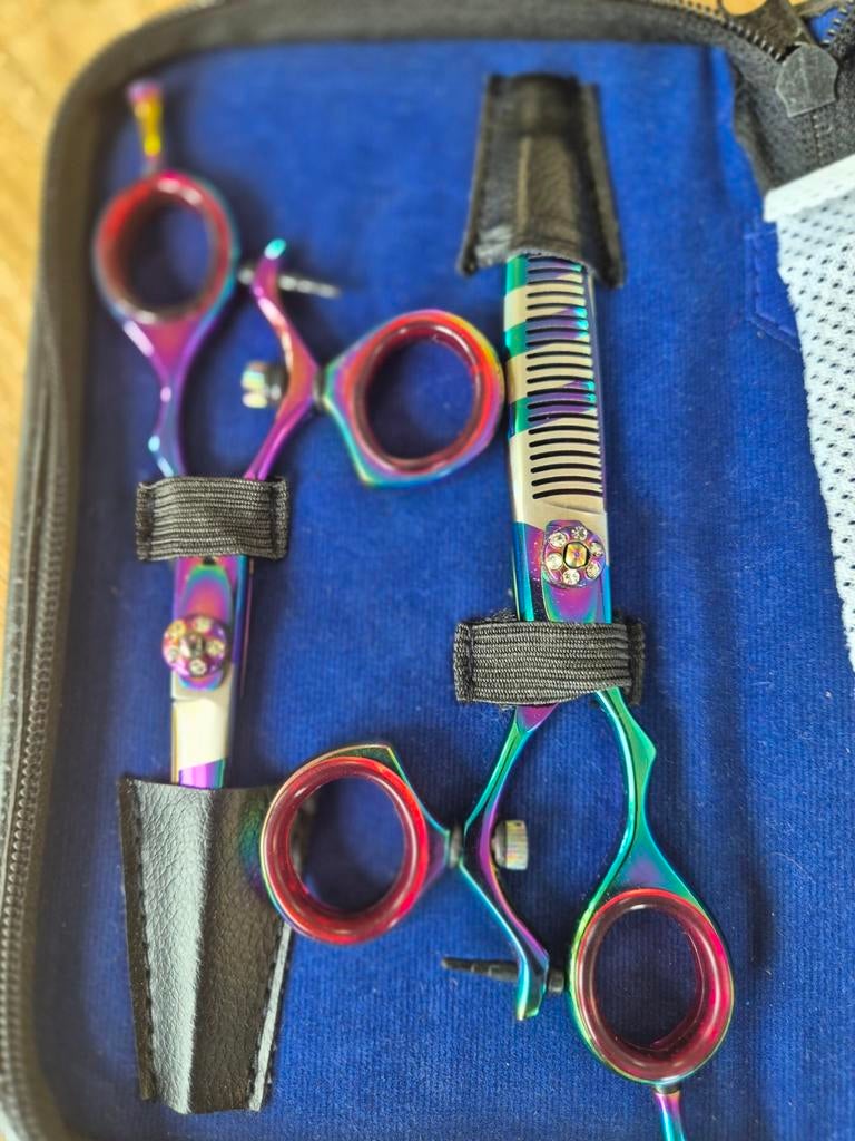 Kappersscharen set, 5.5 inch schaar en coupeschaar, Ophalen of Verzenden, Nieuw, Overige typen