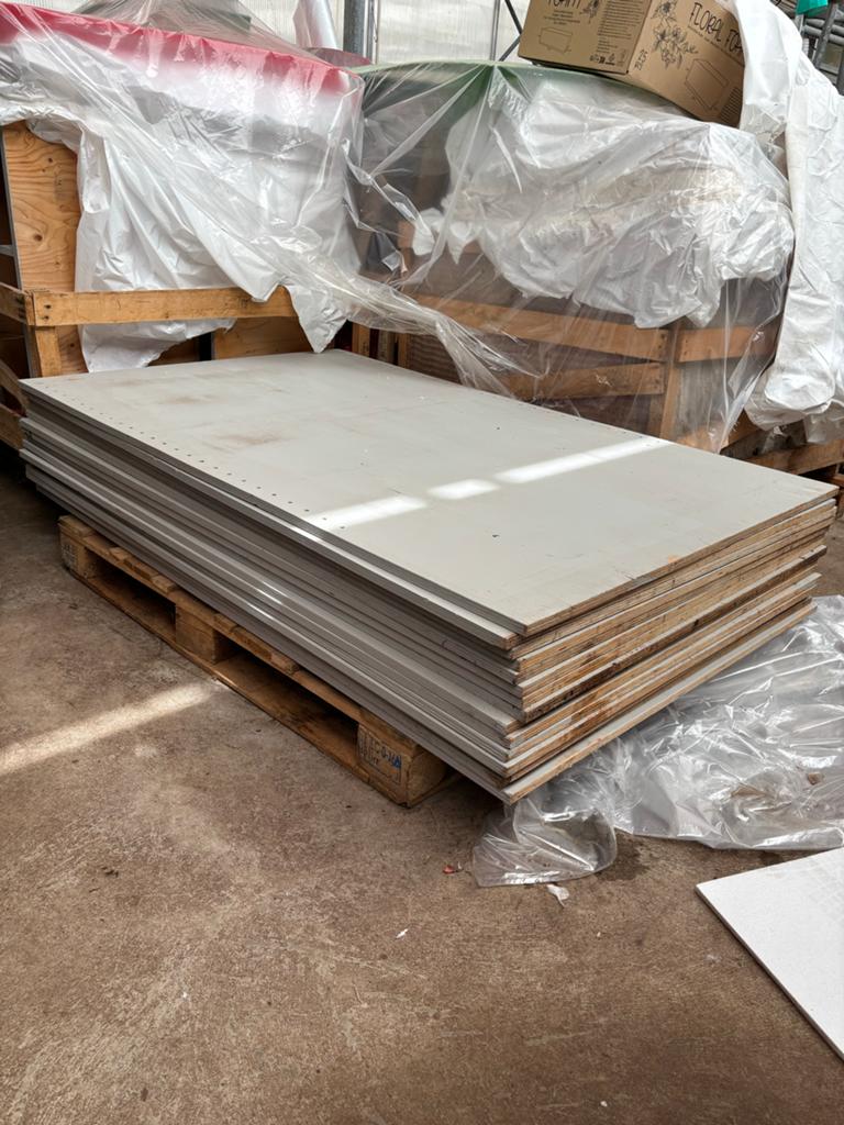 Underlayment 18mm 158 x 1.00, Doe-het-zelf en Verbouw, Platen en Panelen, Ophalen, Gebruikt