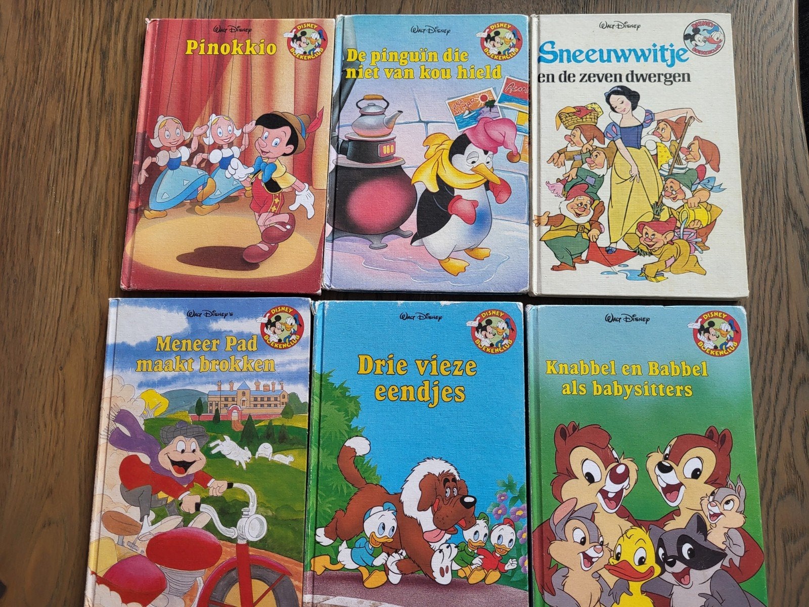 7 boeken van Disney's boekenclub, Ophalen of Verzenden, Gelezen, Walt Disney, Sprookjes