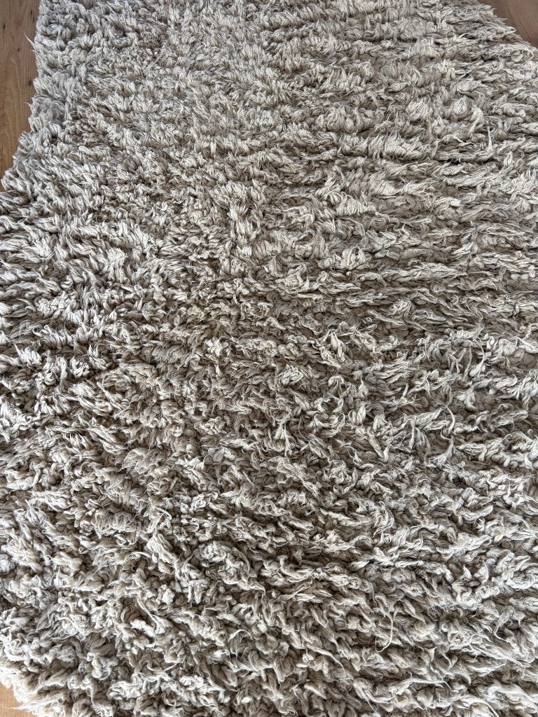 Kleed, Ophalen, Beige, 200 cm of meer, Zo goed als nieuw