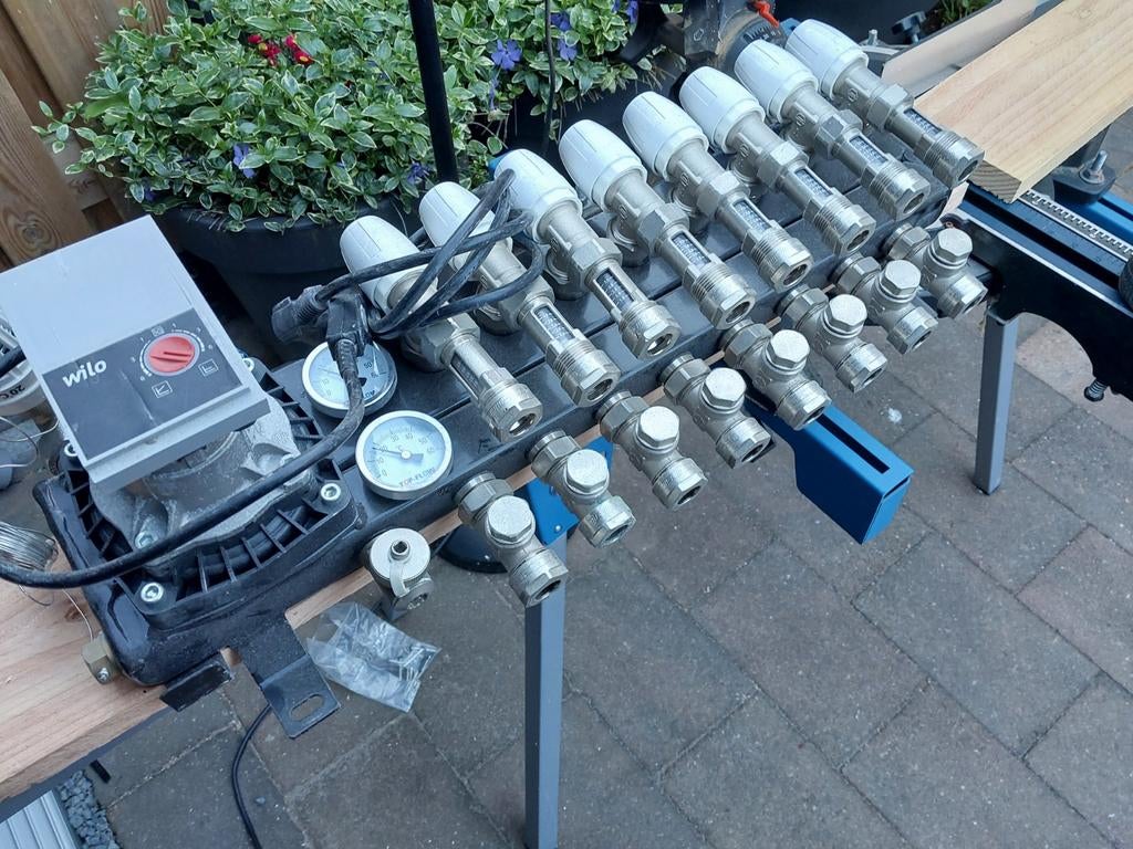 Vloerverwarming verdeler wilo, Ophalen of Verzenden, Zo goed als nieuw, Overige typen