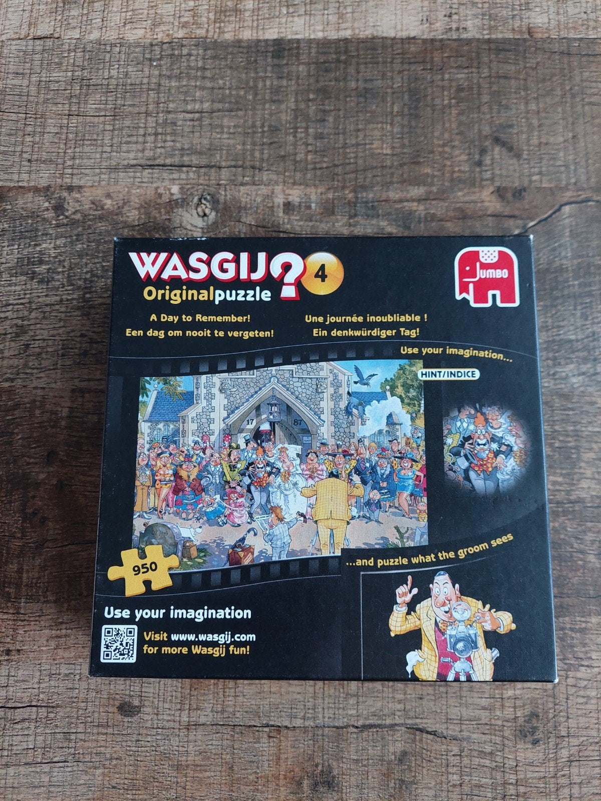 Leuke Wasgij ? Original puzzel nr 4 ! 949 stukjes /€2,50, Hobby en Vrije tijd, Denksport en Puzzels, Gebruikt, Legpuzzel, 500 t/m 1500 stukjes
