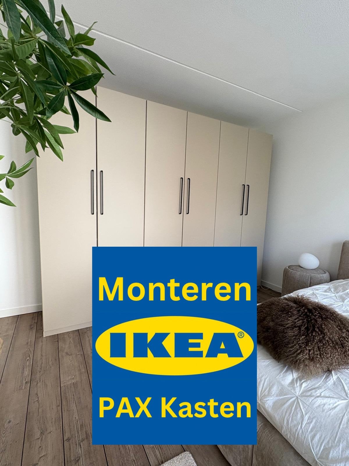 Monteren IKEA (pax) kasten ✅, Ophalen