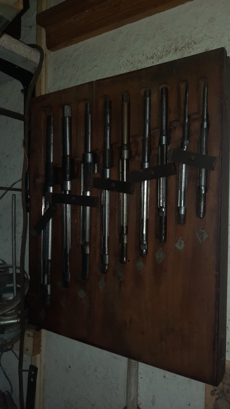 Set ruimers in houten houder, Ophalen, Gebruikt, Overige typen, Overige merken