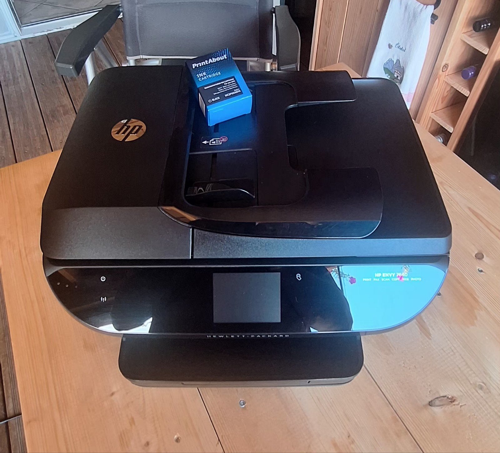 HP Envy 7640 All-in-One Printer - Print, Scan, Kopieer, Fax, Ophalen, Inkjetprinter, All-in-one, Draadloos