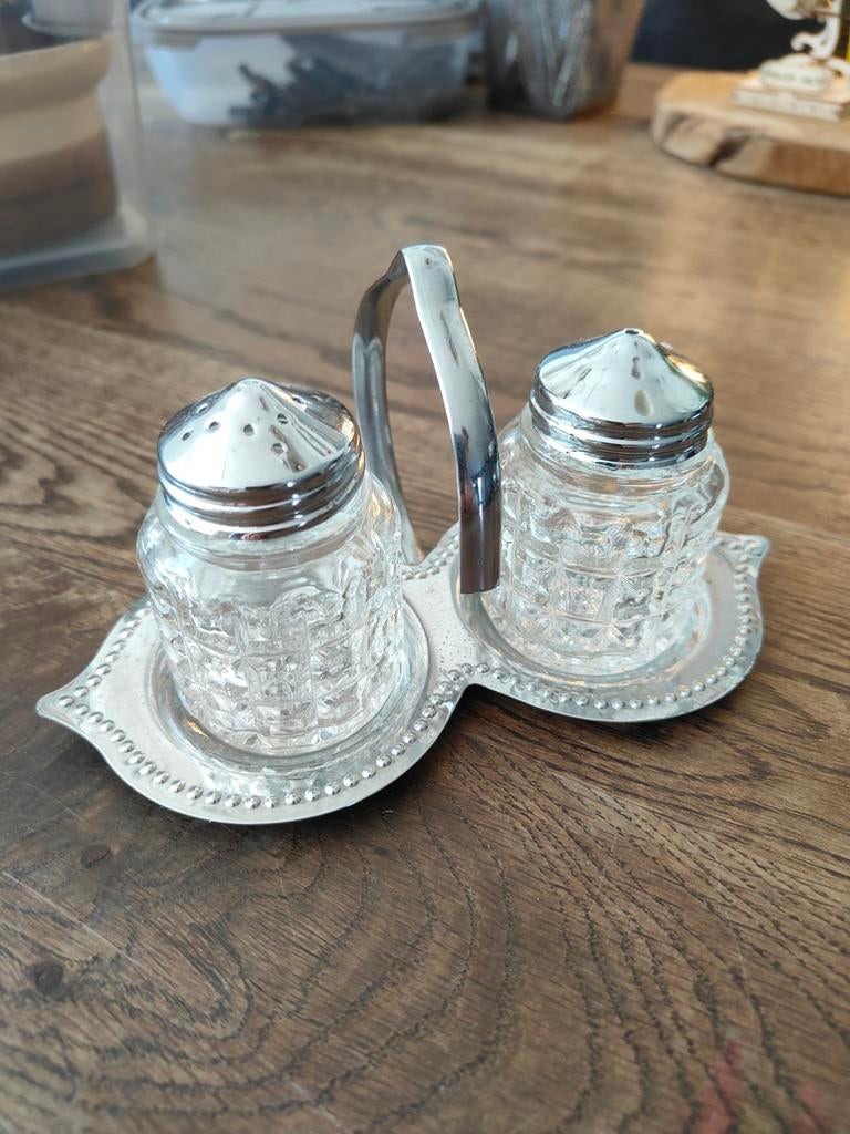 Vintage, engels, peper en zout-setje, Ophalen of Verzenden