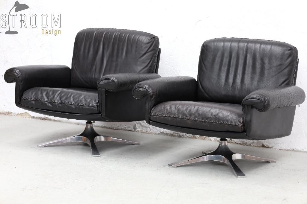 De Sede Lounge chairs fauteuils Jaren Vintage Design Stoelen, Ophalen, Gebruikt, Zie website, Zie website