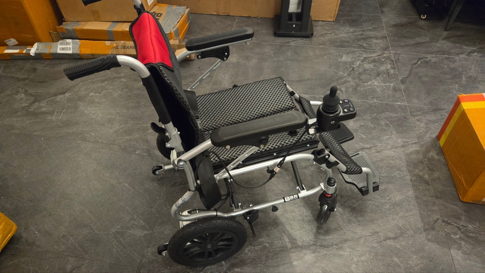 Elektrische rolstoel, Ophalen, Inklapbaar, Nieuw, Elektrische rolstoel