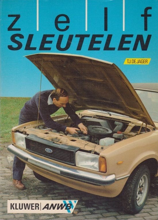 Tjeerd de Jager - Zelf sleutelen - Kluwer - ANWB 1984, Ophalen of Verzenden, Zo goed als nieuw, Tjeerd de Jager