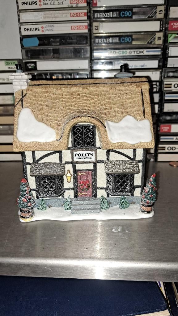 Lemax Polly's groceries (Z261-164), Ophalen of Verzenden, Zo goed als nieuw