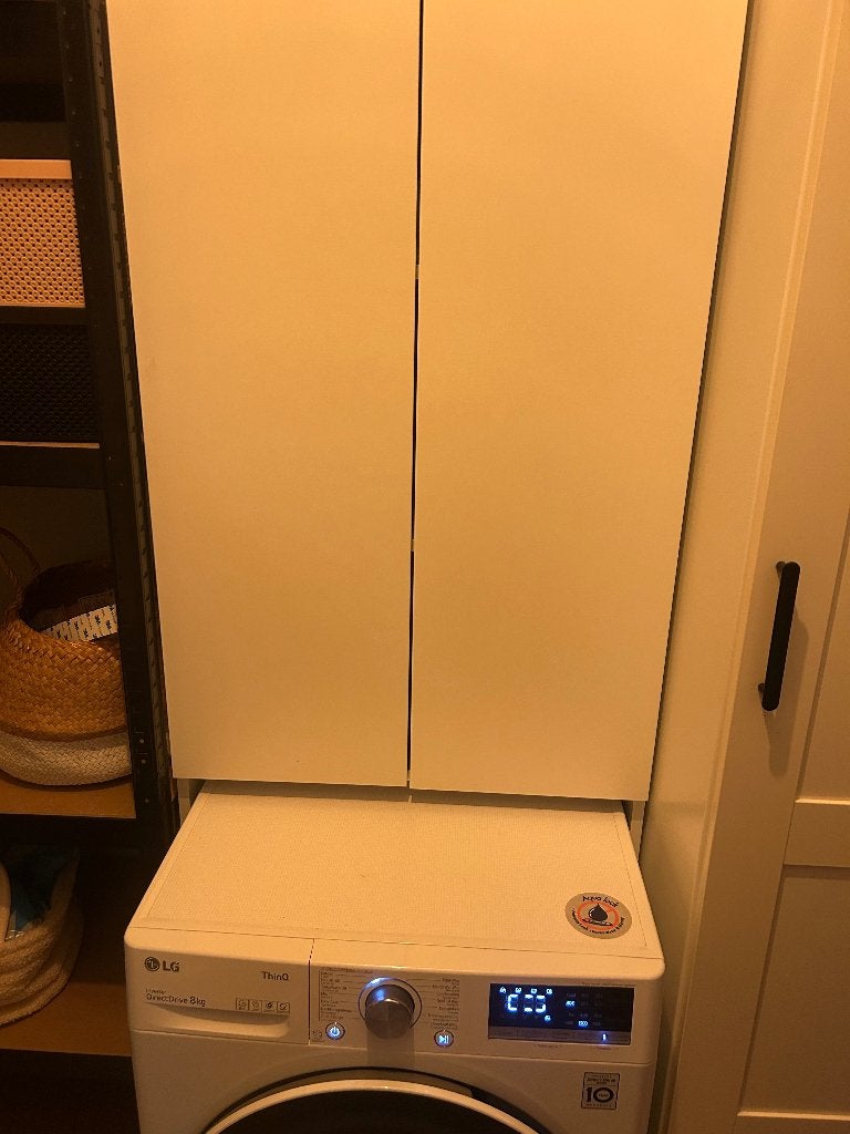 Wasmachinekast, Ophalen, Zo goed als nieuw
