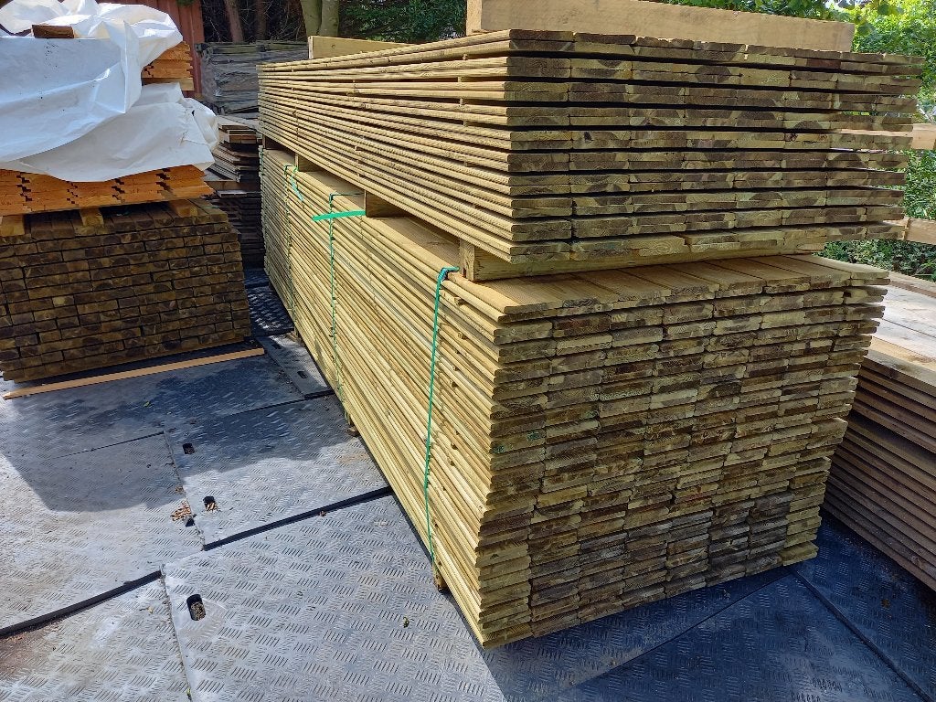 Geïmpregneerd grenen schuttingplanken, tuinplanken 16*140 mm, Ophalen, Nieuw, 250 cm of meer, Planken