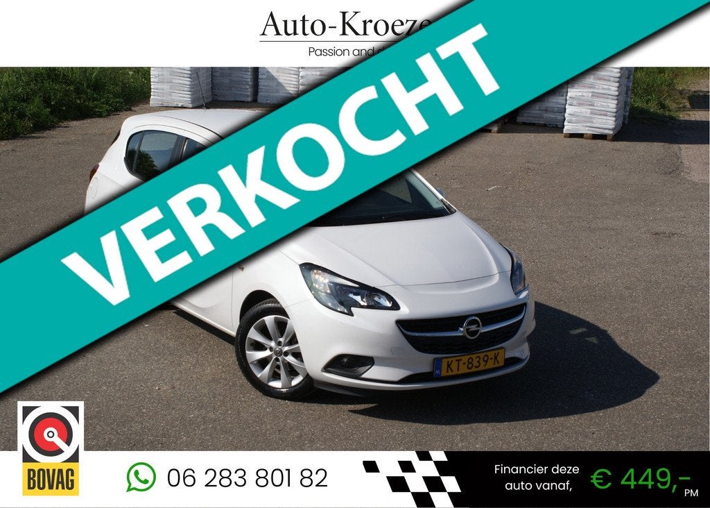 Opel Corsa 1.4 Edition | Org NL | 5 Deuren | Cruise control, Voorwielaandrijving, Gebruikt, 4 cilinders, Origineel Nederlands