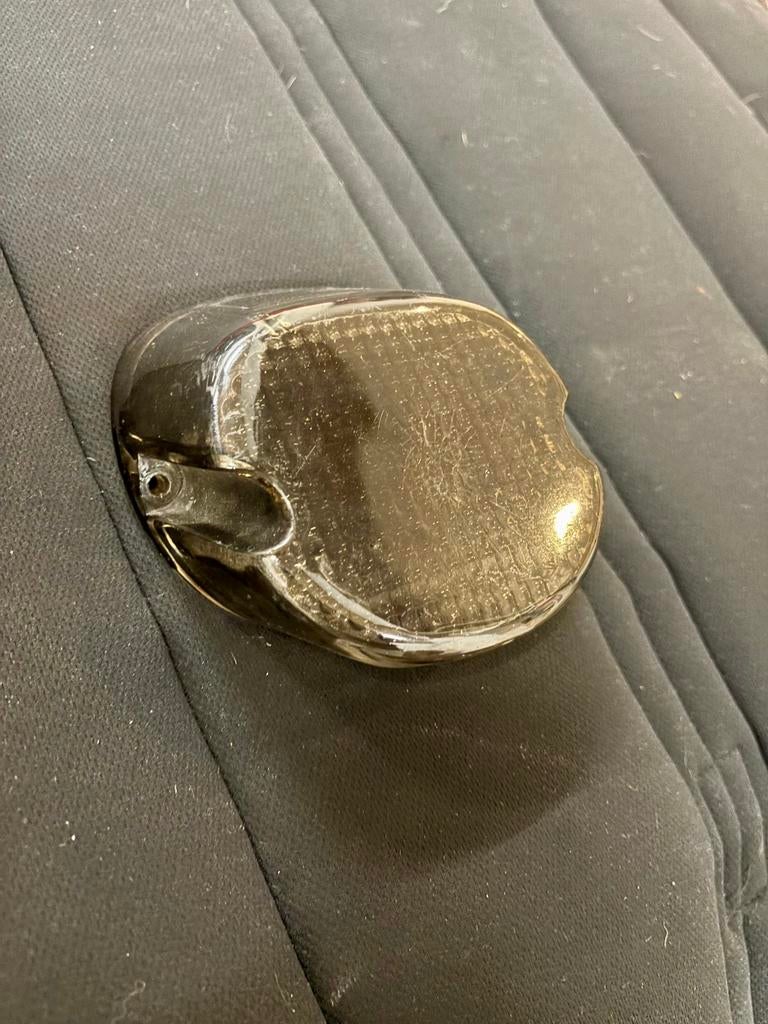 Achterlichtglas Harley smoked laydown, Verzenden, Gebruikt