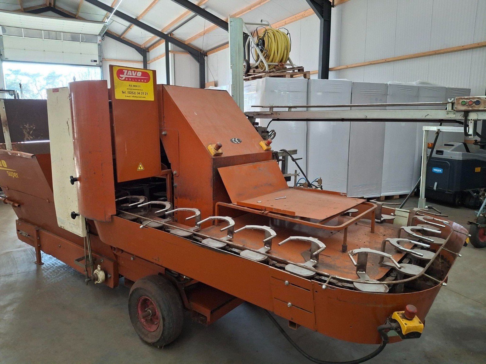 Javo Super oppotmachine i.z.g.s., Ophalen, Gebruikt