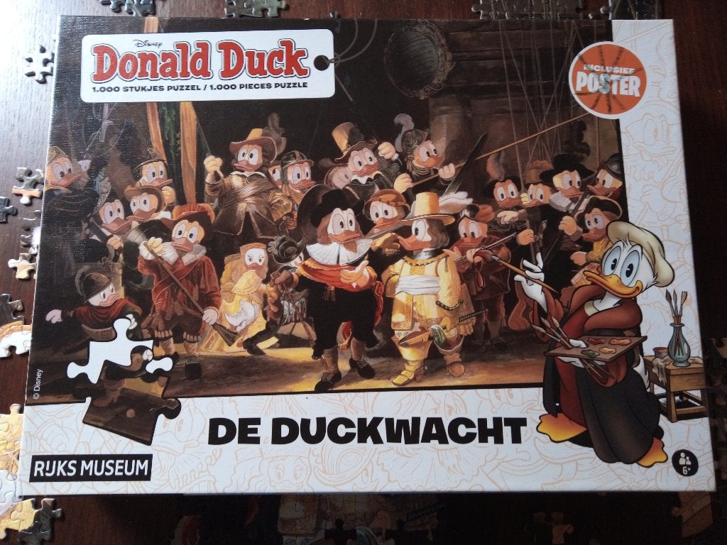 puzzels 1000 stukjes, Ophalen of Verzenden, 500 t/m 1500 stukjes, Gebruikt