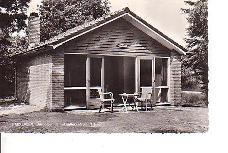 Ansichtkaart 	Bakkeveen	Vakantiecentrum 't Hout	Bungalow, Verzenden, 1960 tot 1980, Gelopen, Friesland