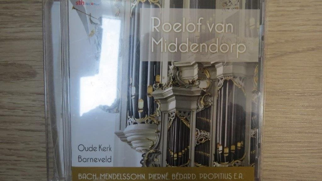 Cd orgel: Roelof van Middendorp, Oude Kerk te Barneveld, Cd's en Dvd's, Ophalen of Verzenden, Zo goed als nieuw