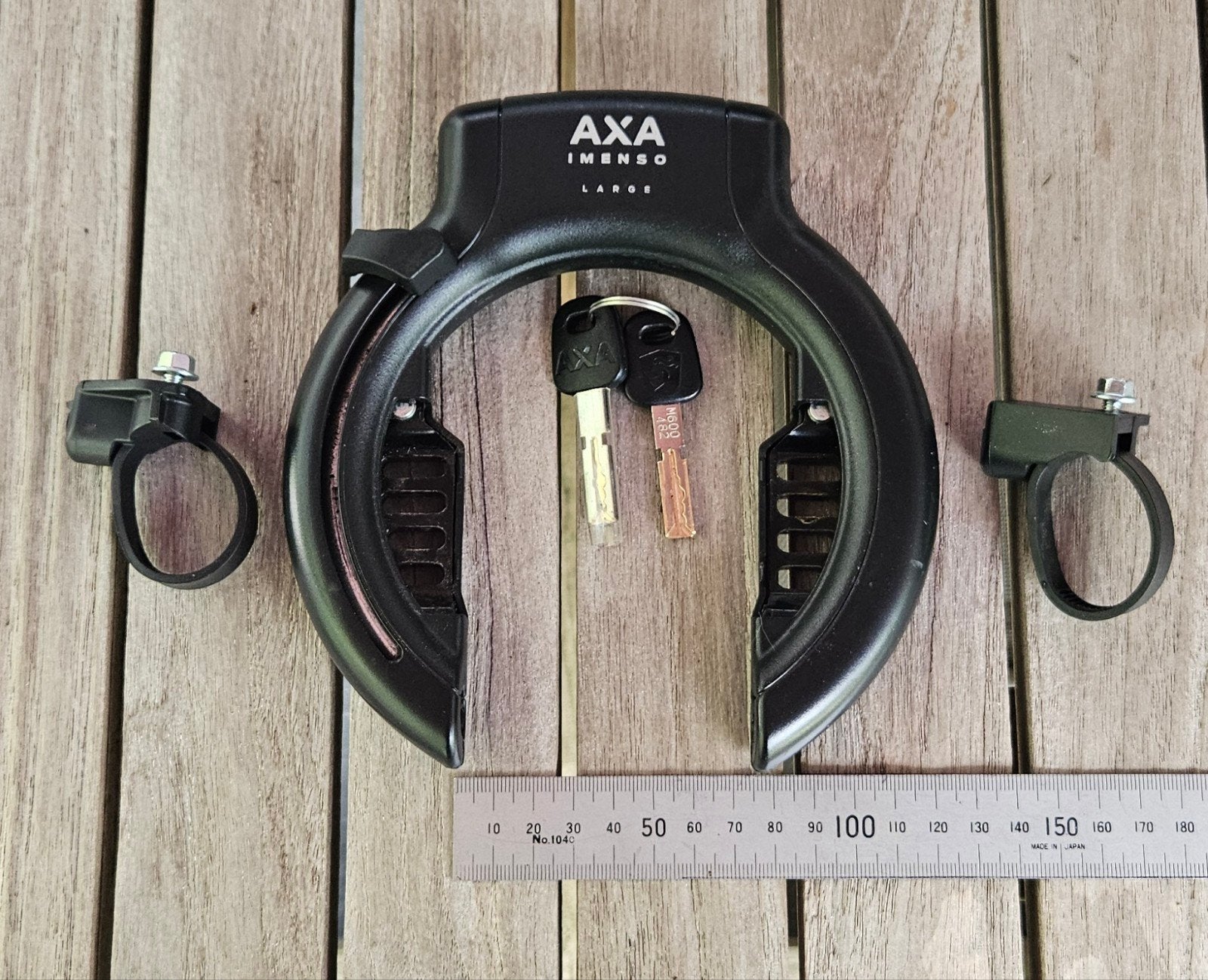 AXA Insteekslot met sleutels, Ophalen of Verzenden, Gebruikt, Ringslot
