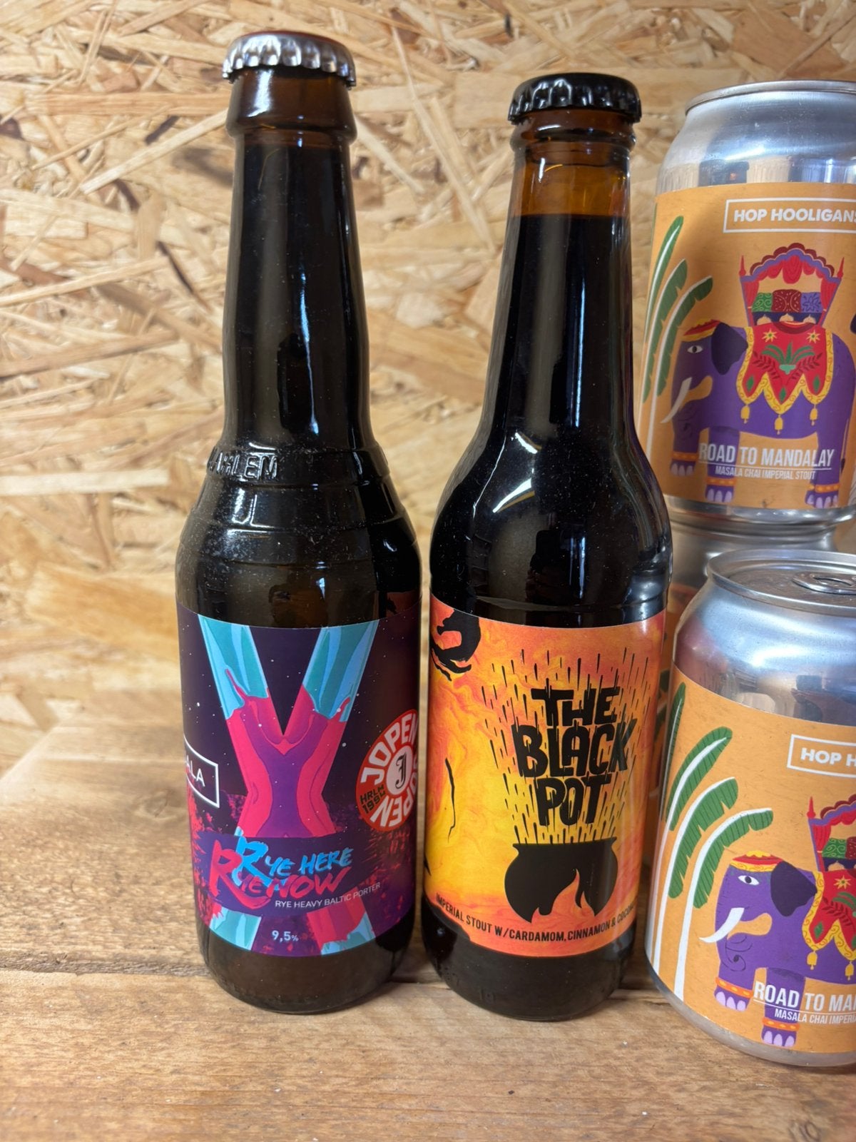 Over THT bieren: Hop Hooligans & Pohjala x Jopen, Verzamelen, Biermerken, Ophalen of Verzenden, Nieuw, Flesje(s), Overige merken