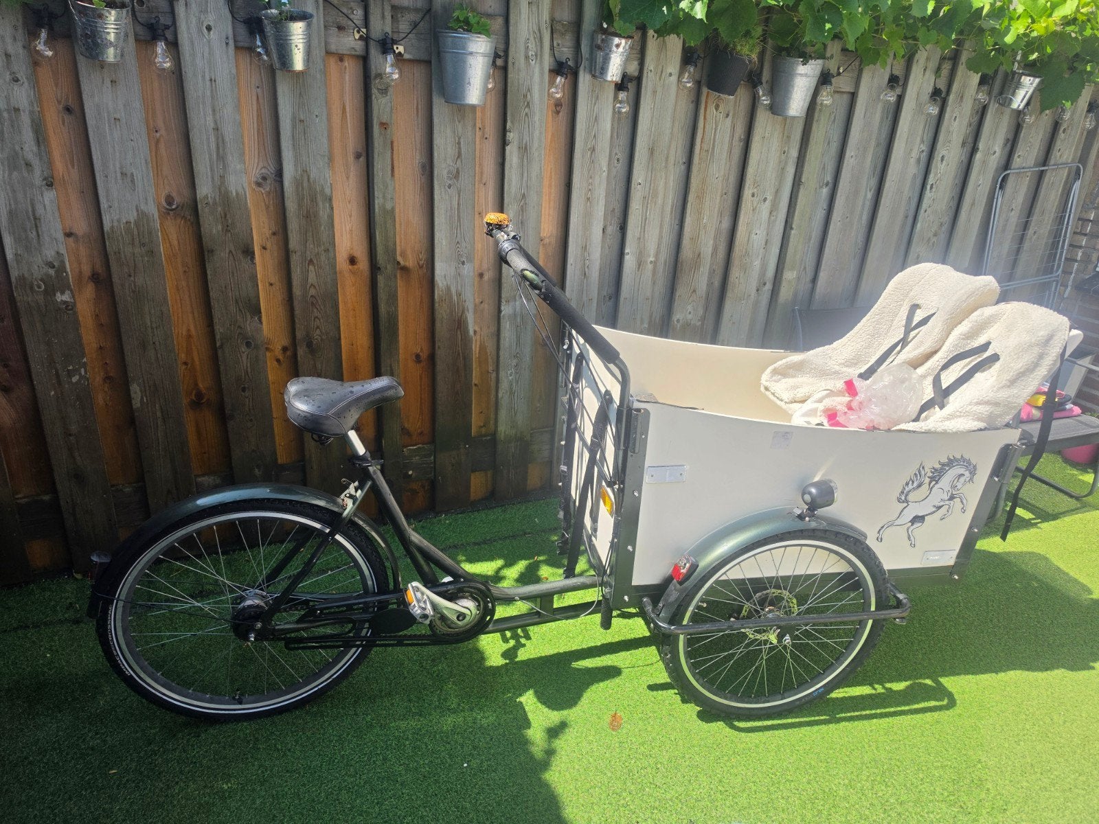 Bakfiets, Ophalen, Gebruikt, 4 kinderen of meer