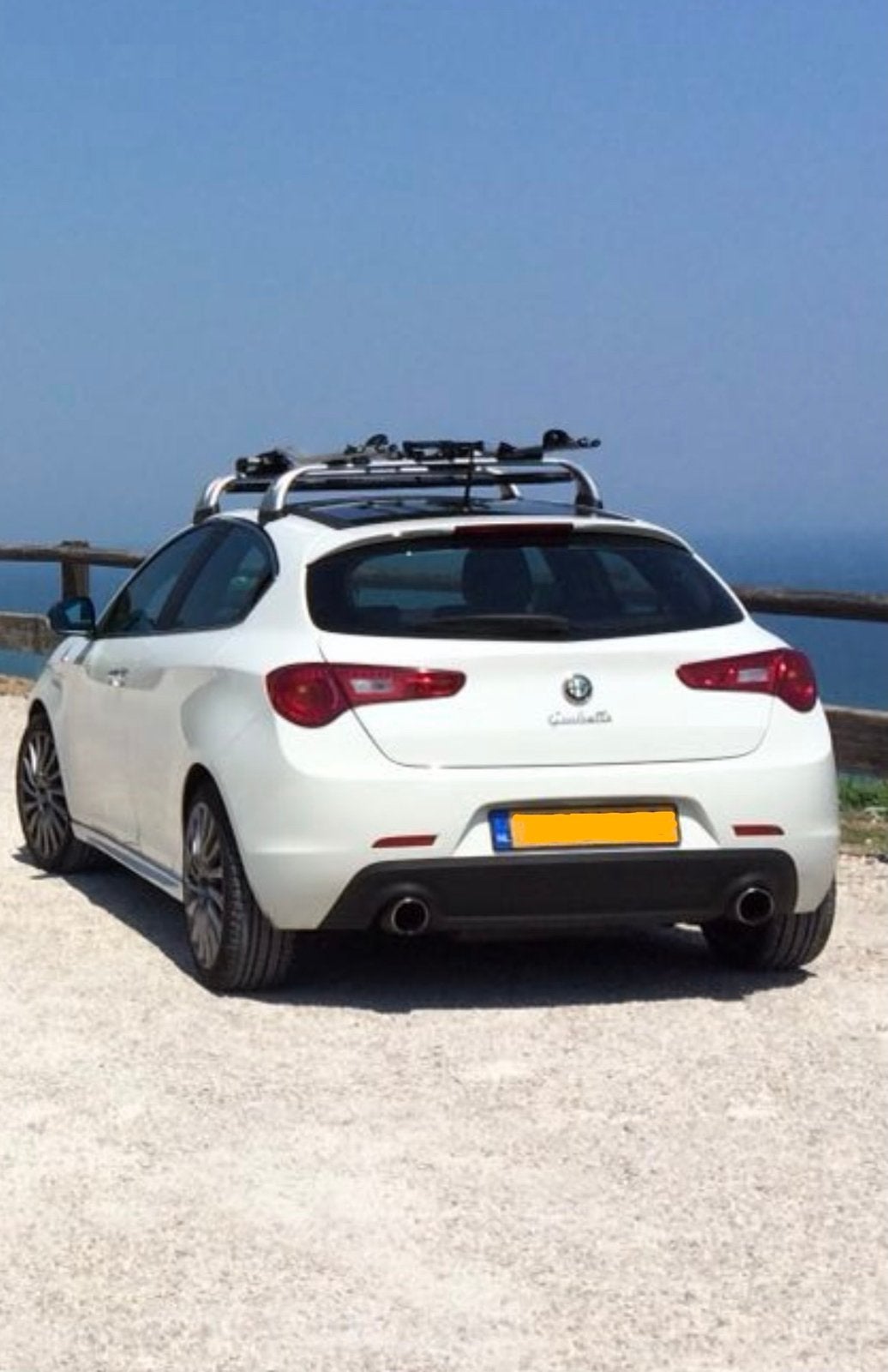 Originele dakdragers  Giulietta compleet met Thule dragers, Ophalen, Zo goed als nieuw