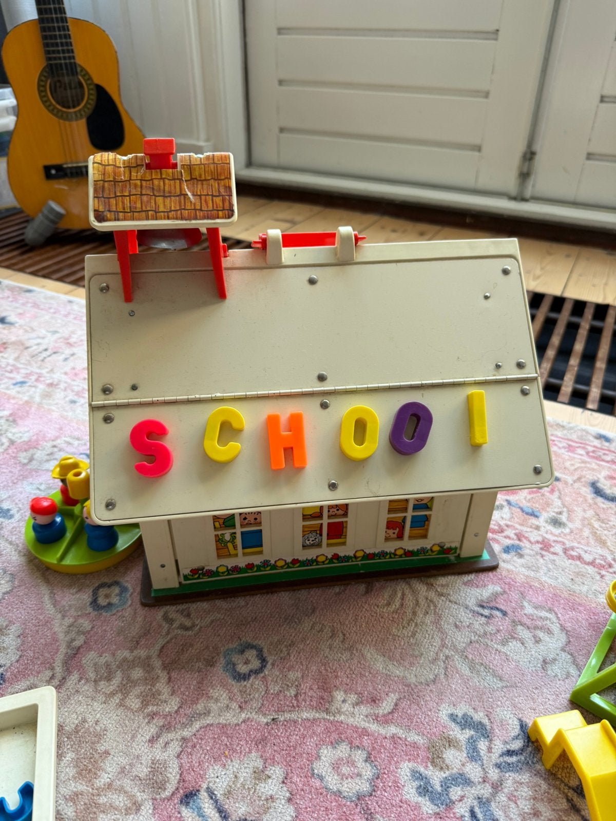 Fisher Price school vintage, Ophalen, Gebruikt