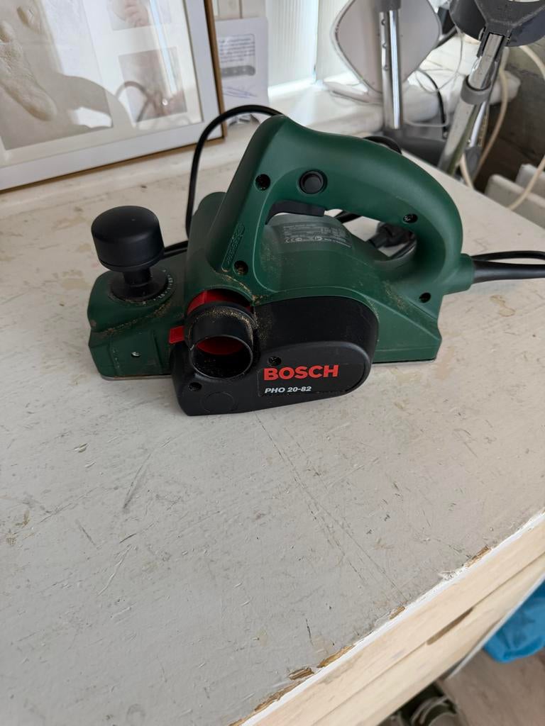 Bosch PHO 20-82 elektrische schaafmachine, Ophalen of Verzenden, Zo goed als nieuw