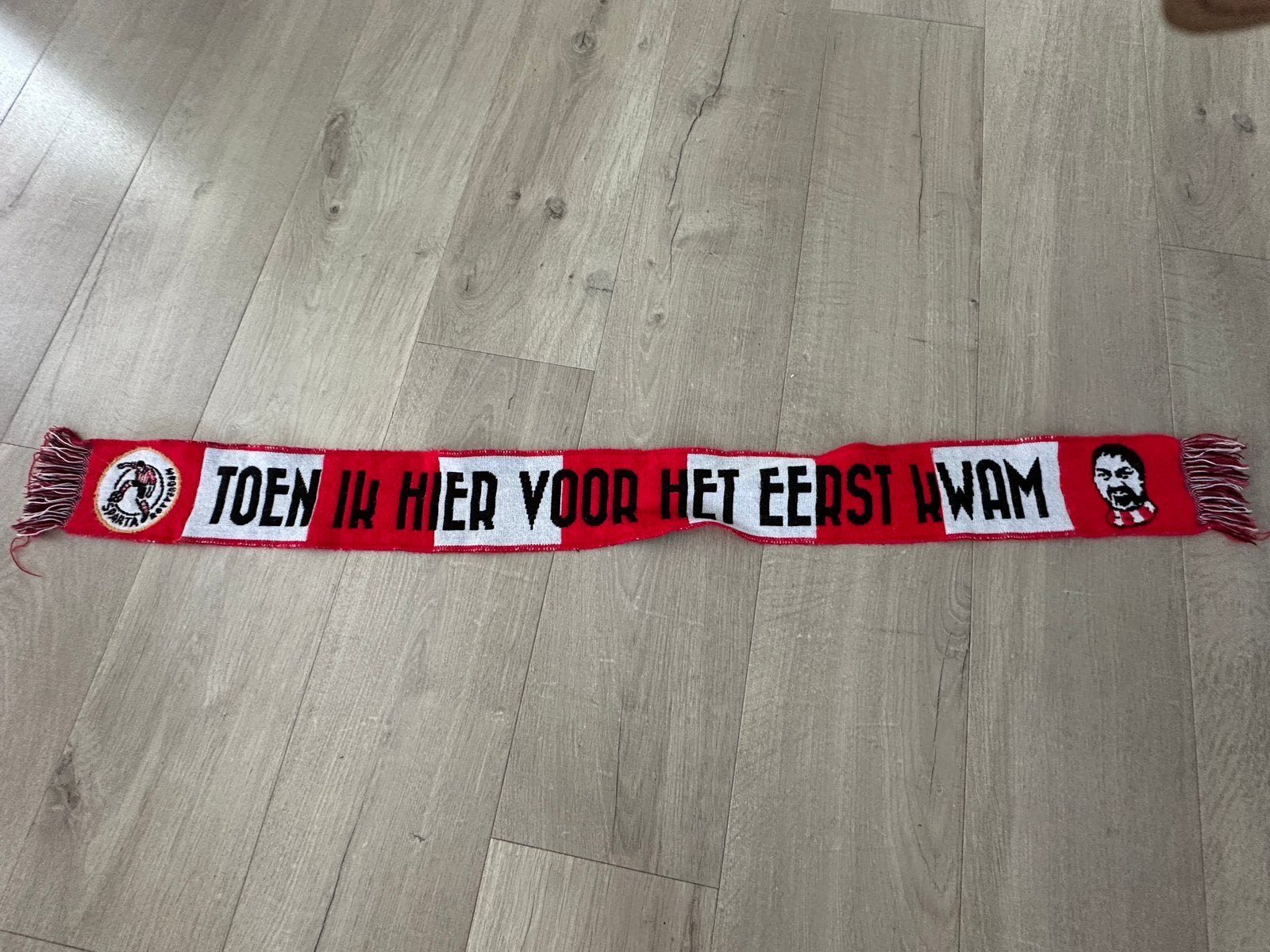 Sjaal sparta rotterdam, Ophalen of Verzenden, Zo goed als nieuw, Sparta, Vaantje of Sjaal