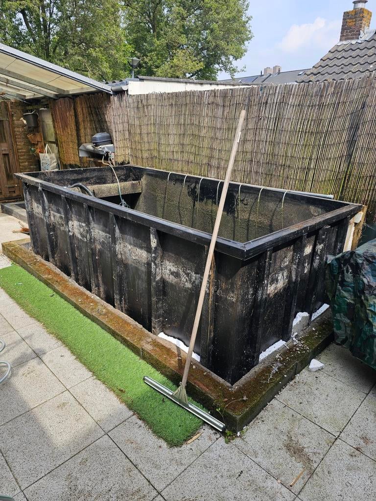tekoop HDPE kunststof  vijverbak 3,00l x 1,50 br x 140diep, Tuin en Terras, Vijvers, Ophalen of Verzenden