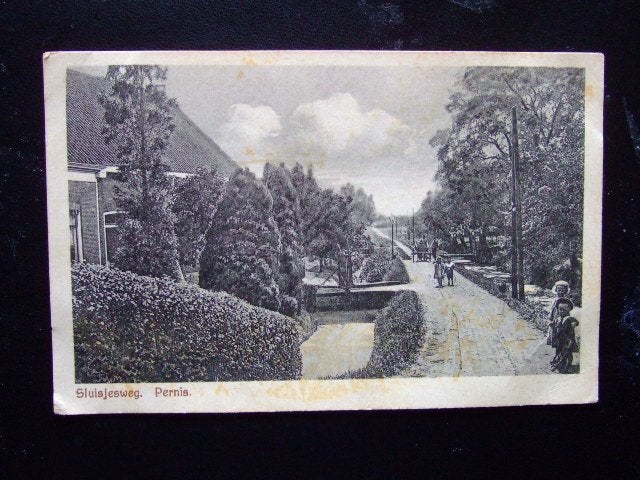 Pernis Sluisjesweg, Ophalen of Verzenden, Voor 1920, Noord-Brabant