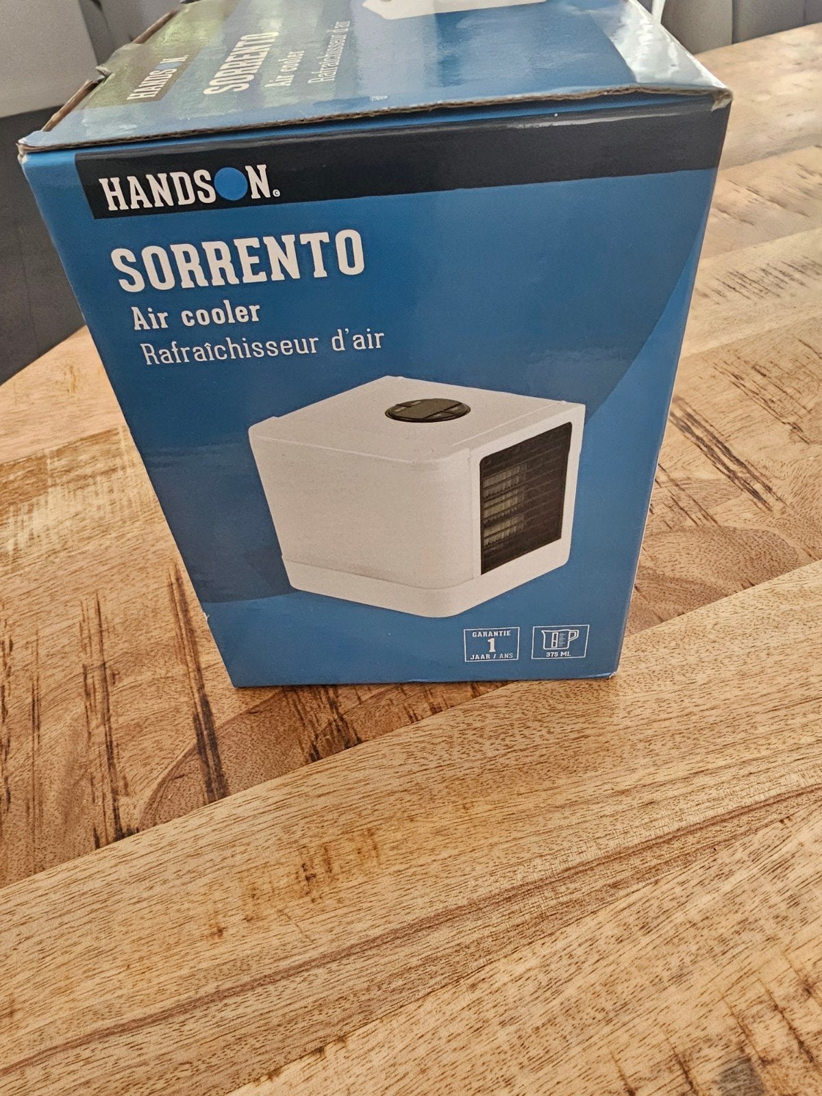 Hands On Sorrento Air Cooler -  in doos, Tafel- of Grondventilator, Minder dan 60 m³, 3 snelheden of meer, Ophalen of Verzenden