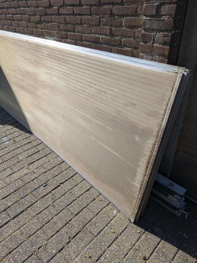 kanaalplaat +alu profielbalken, Ophalen, Gebruikt, Overige materialen, Minder dan 20 mm