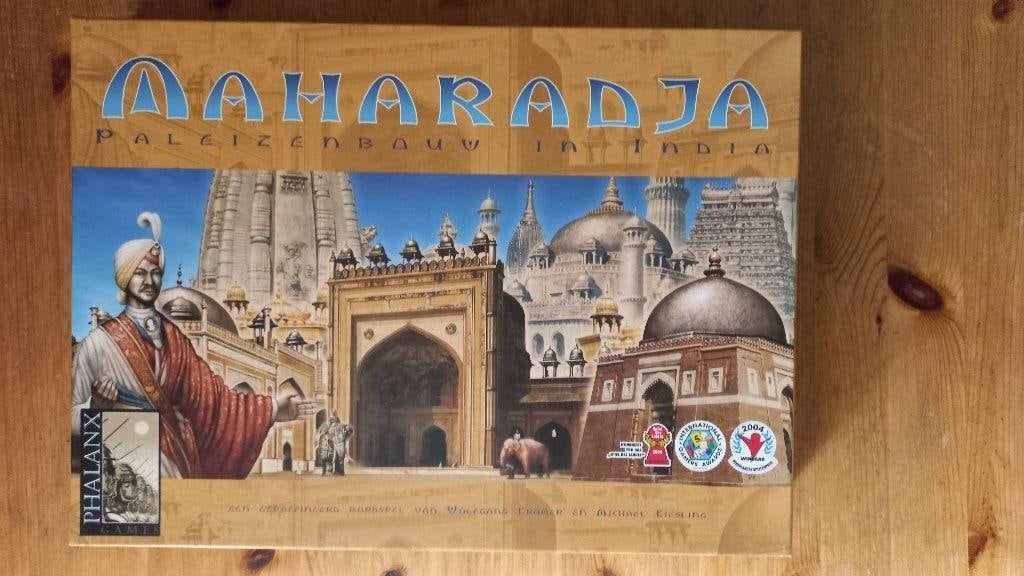 Maharadja bordspel, Hobby en Vrije tijd, Gezelschapsspellen | Bordspellen, Vijf spelers of meer, Ophalen of Verzenden, Zo goed als nieuw