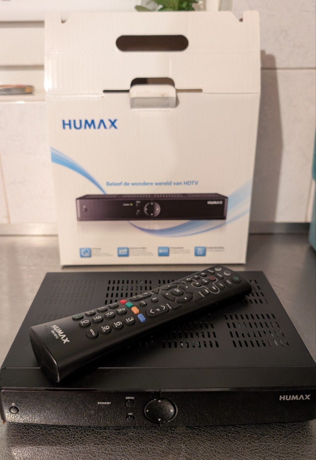 Humax IRHD-5300C, Ophalen of Verzenden, Zo goed als nieuw, Decoder