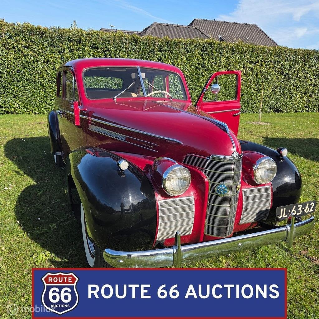 Oldsmobile Series 70 DeLuxe | 1939 | Route 66 Auctions, Overige carrosserieën, Zwart, Bedrijf, Handgeschakeld