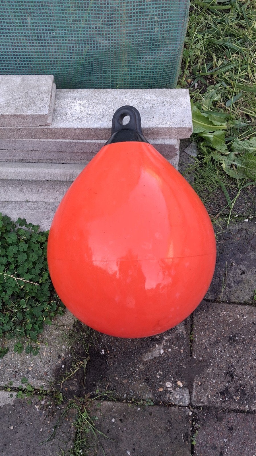 Oranje stootwil / fender voor boot, Ophalen, Gebruikt, Overige typen