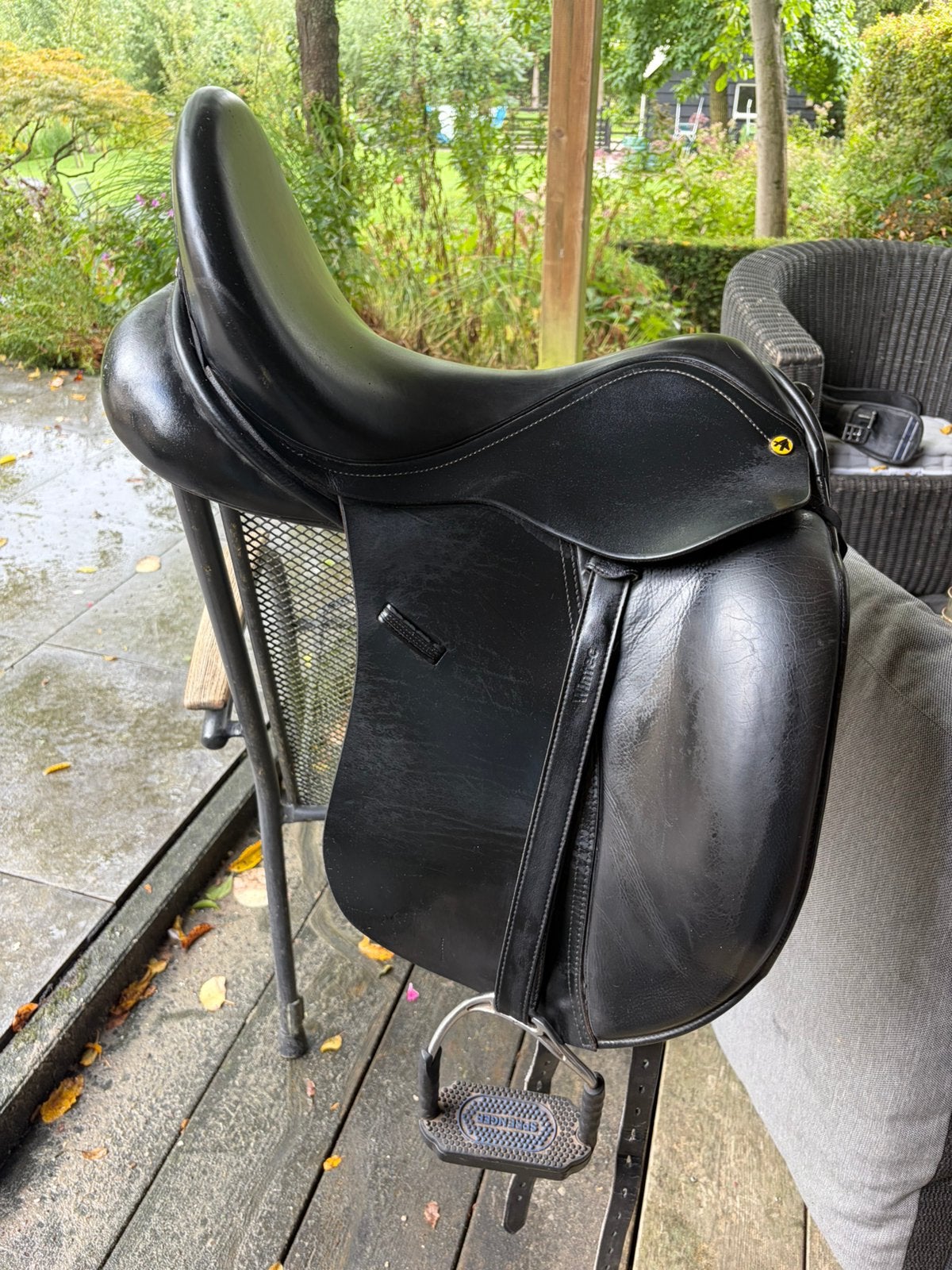 Anatomica Octant G3 dressuurzadel 18 inch + Sprenger beugels, Ophalen, Anatomica, Gebruikt, Dressuur