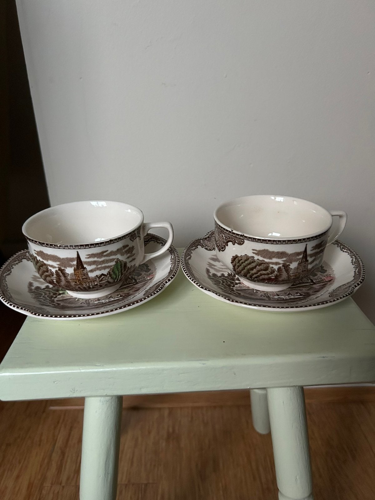 2 kop en schotels Johnson Bros, Ophalen of Verzenden