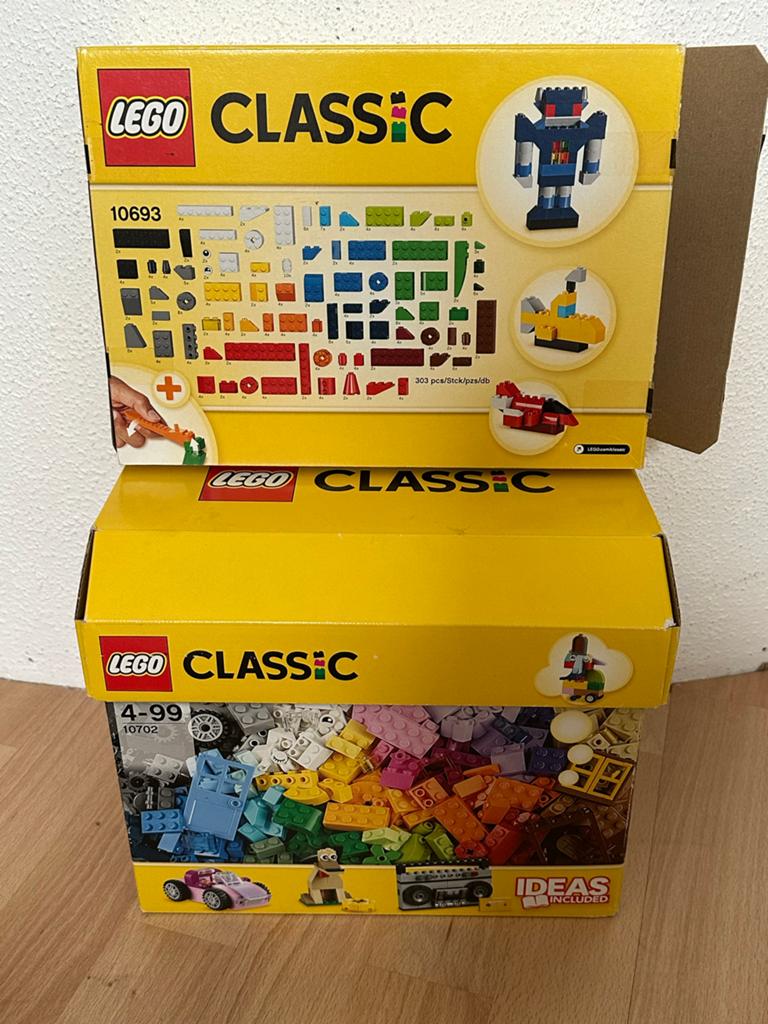 LEGO Classic met opbergdoos, Lego, Ophalen of Verzenden, Zo goed als nieuw, Losse stenen