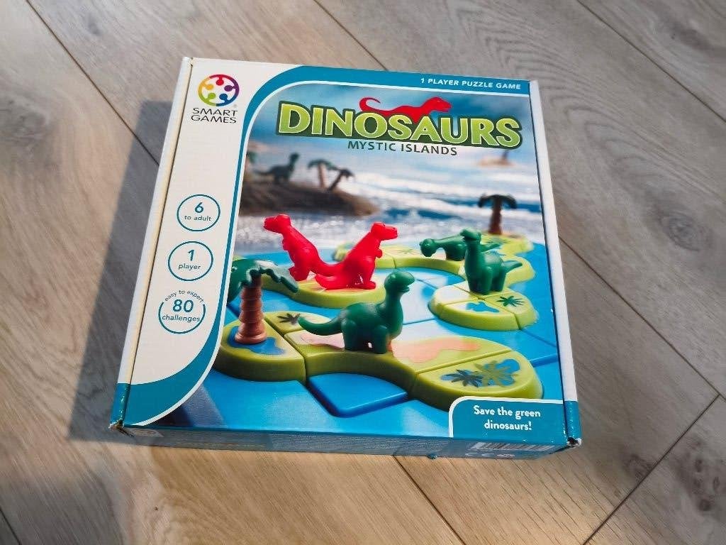 ZGAN, SmartGames, Dinosaurs mystic island, Hobby en Vrije tijd, Een of twee spelers, Ophalen, Zo goed als nieuw, SmartGames