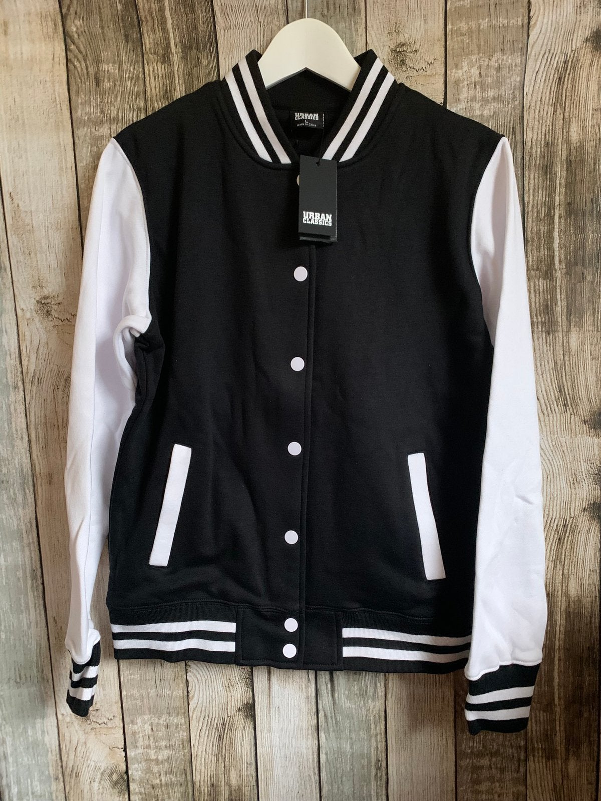 Urban Classics nieuw gaaf college Zwart/wit vest (Maat L), Kleding | Dames, Verzenden, Maat 42/44 (L), Nieuw, Zwart