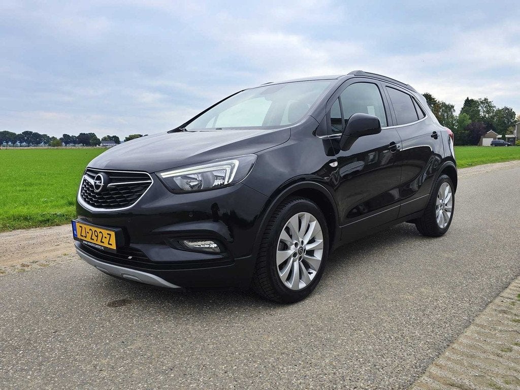 Opel Mokka X 1.4 Turbo Innovation, ZJ-292-Z, Auto's, Opel, Voorwielaandrijving, Gebruikt, Euro 6, Zwart
