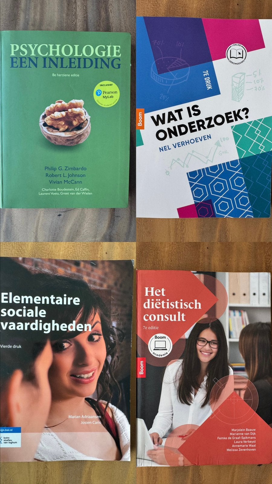 4 Boeken: Voeding & Diëtetiek Jaar 1 / Propedeuse, Ophalen, Gamma, Gelezen, HBO